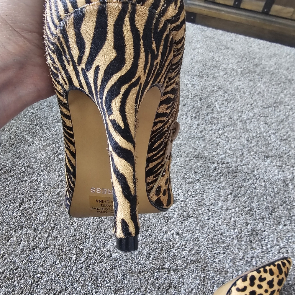 Leopard Print Boots, Express, Size 8. - image 5